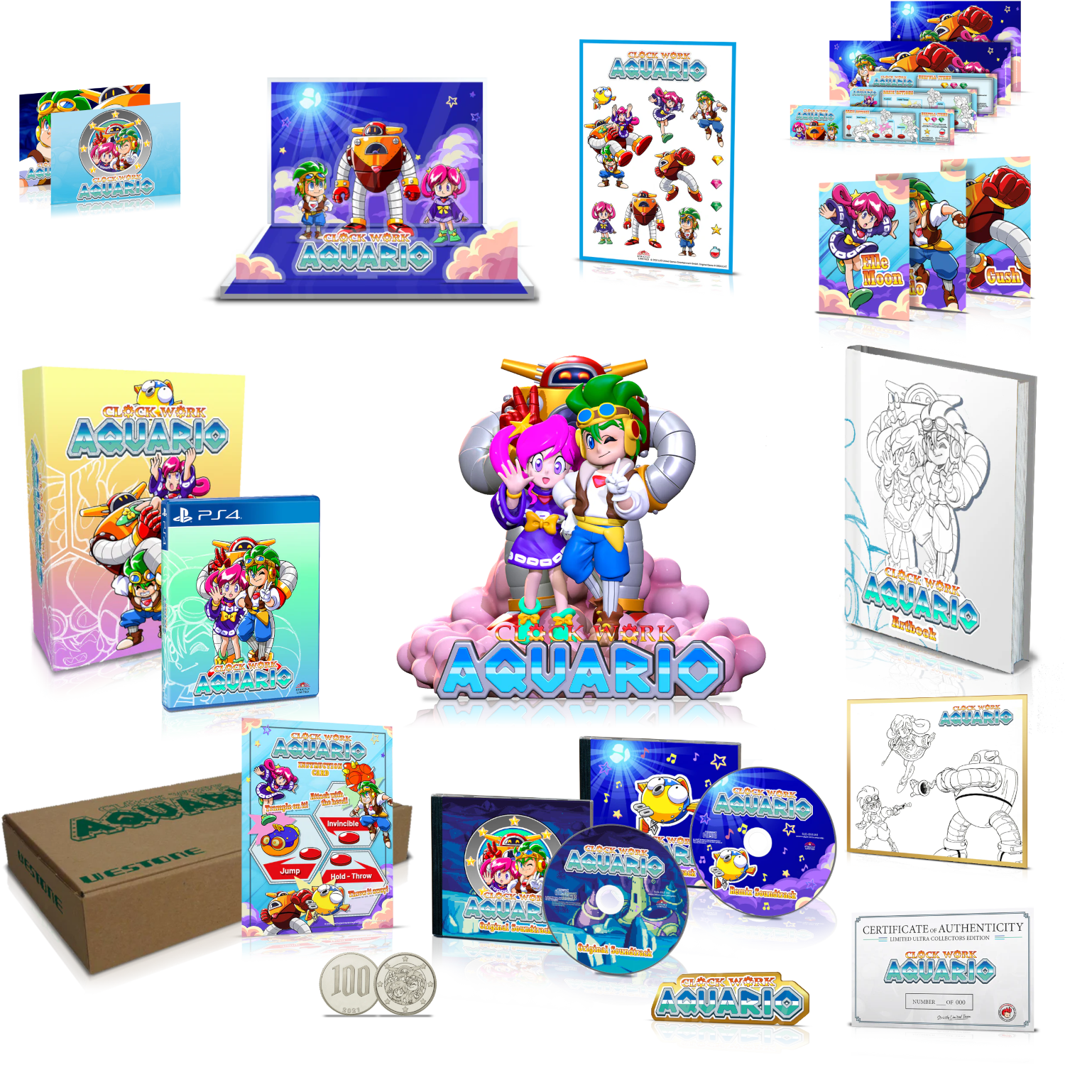 Clockwork Aquario - Ultra Collector's Edition (Strictly Limited Games) [PS4]