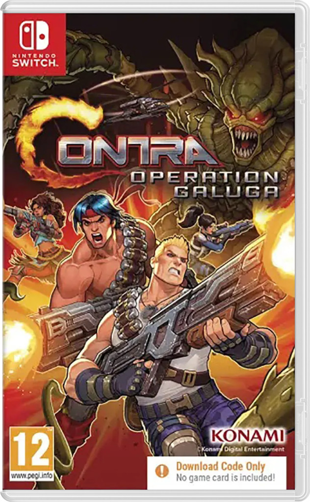 Contra: Operation Galuga (код загрузки) [NSwitch]