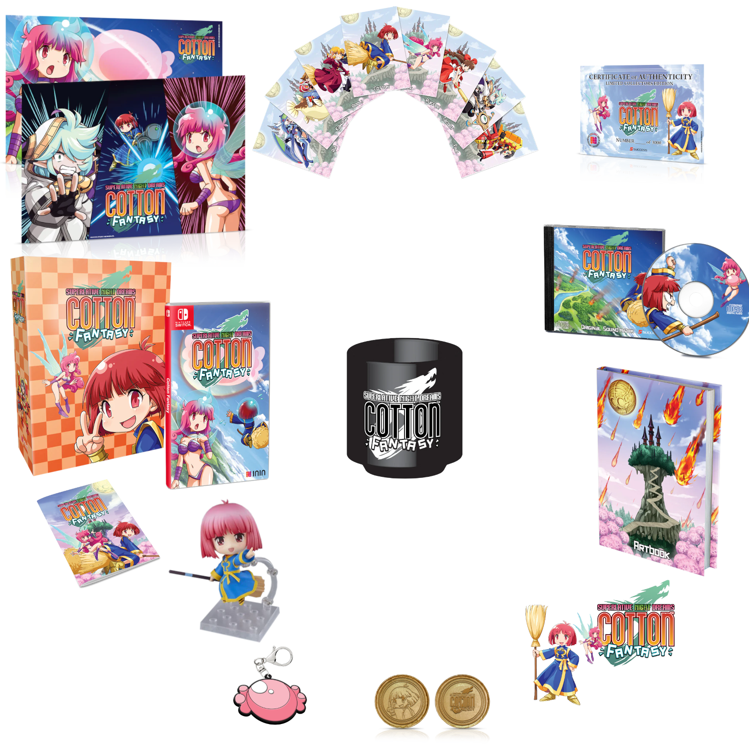 Cotton Fantasy Superlative Night Dreams - Collector's Edition (Strictly Limited Games) [NSwitch]
