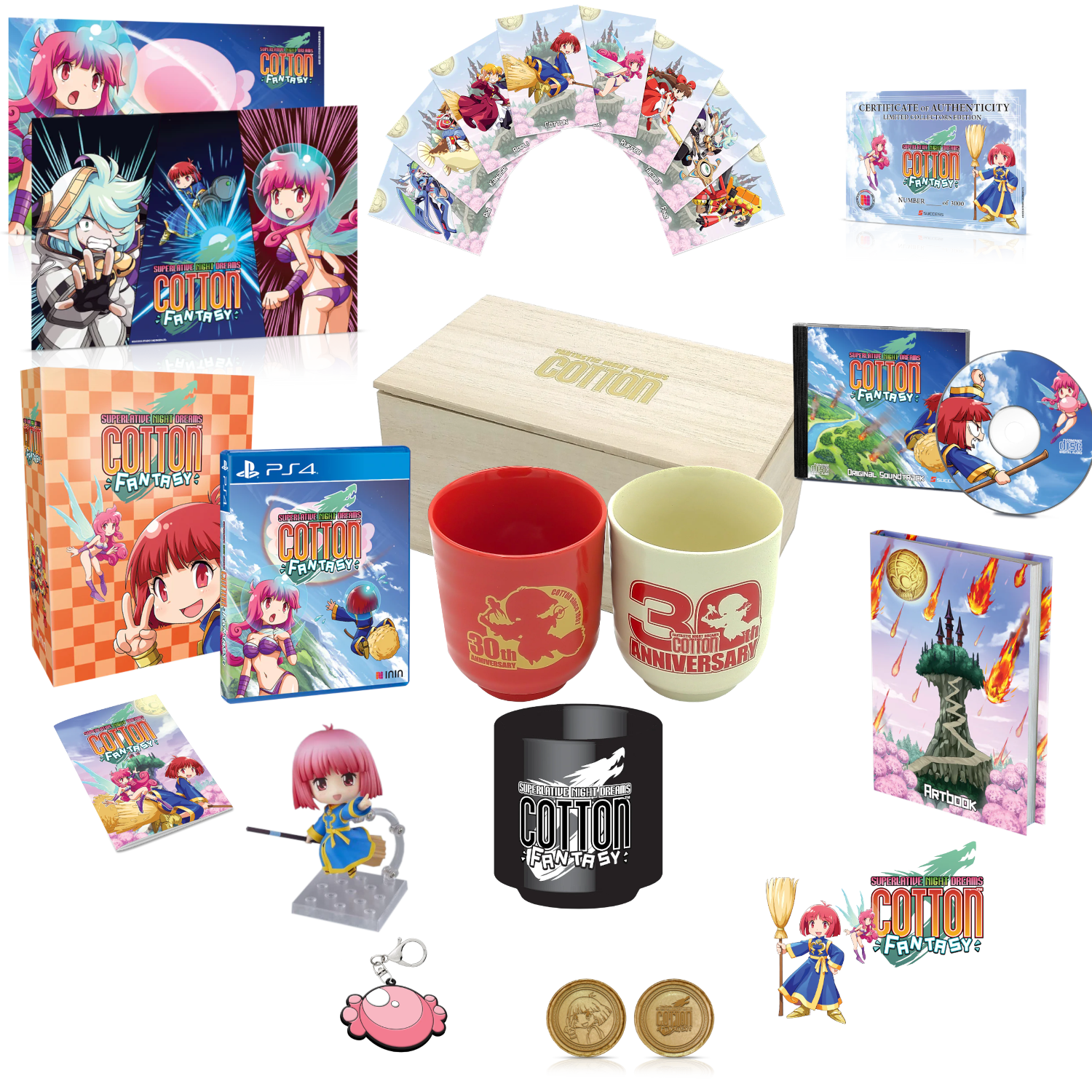 Cotton Fantasy Superlative Night Dreams - Collector's Edition (Strictly Limited Games) Yunomi Cup Bundle [PS4]