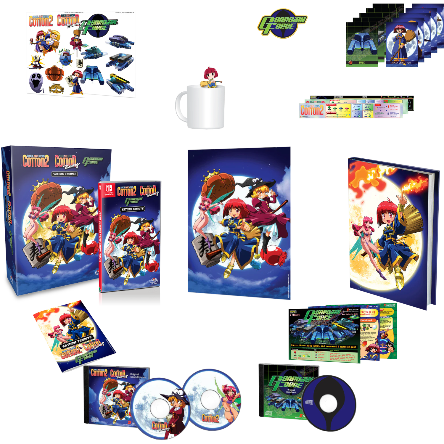 Cotton Guardian Force Saturn Tribute - Collector's Edition [NSwitch]