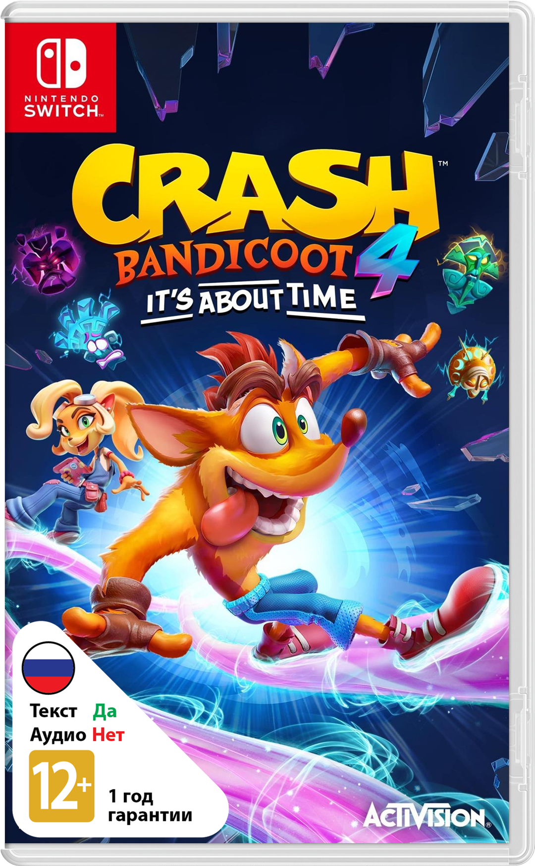 Crash Bandicoot 4: Это Вопрос Времени (It's About Time) (Б/У) [NSwitch]