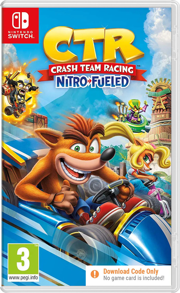 Crash Team Racing Nitro Fueled (код загрузки) [NSwitch]