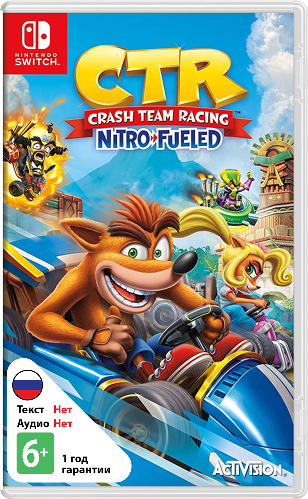 Crash Team Racing Nitro Fueled (Б/У) [NSwitch]