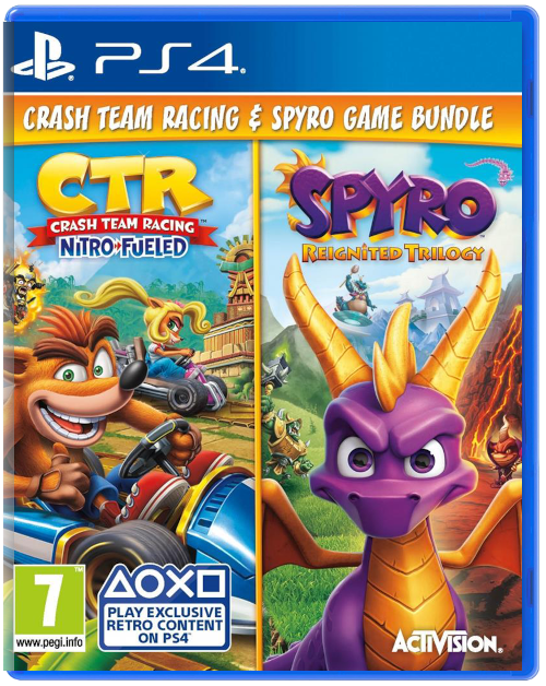 Crash Team Racing Nitro-Fueled & Spyro Reignited Trilogy [PS4]