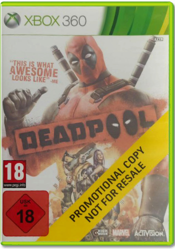 Deadpool [Promotional Copy] (Б/У) [Xbox 360]