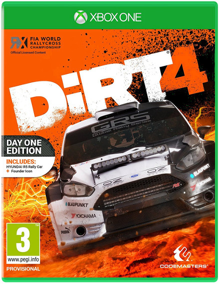 DiRT 4 (Б/У) [Xbox One]