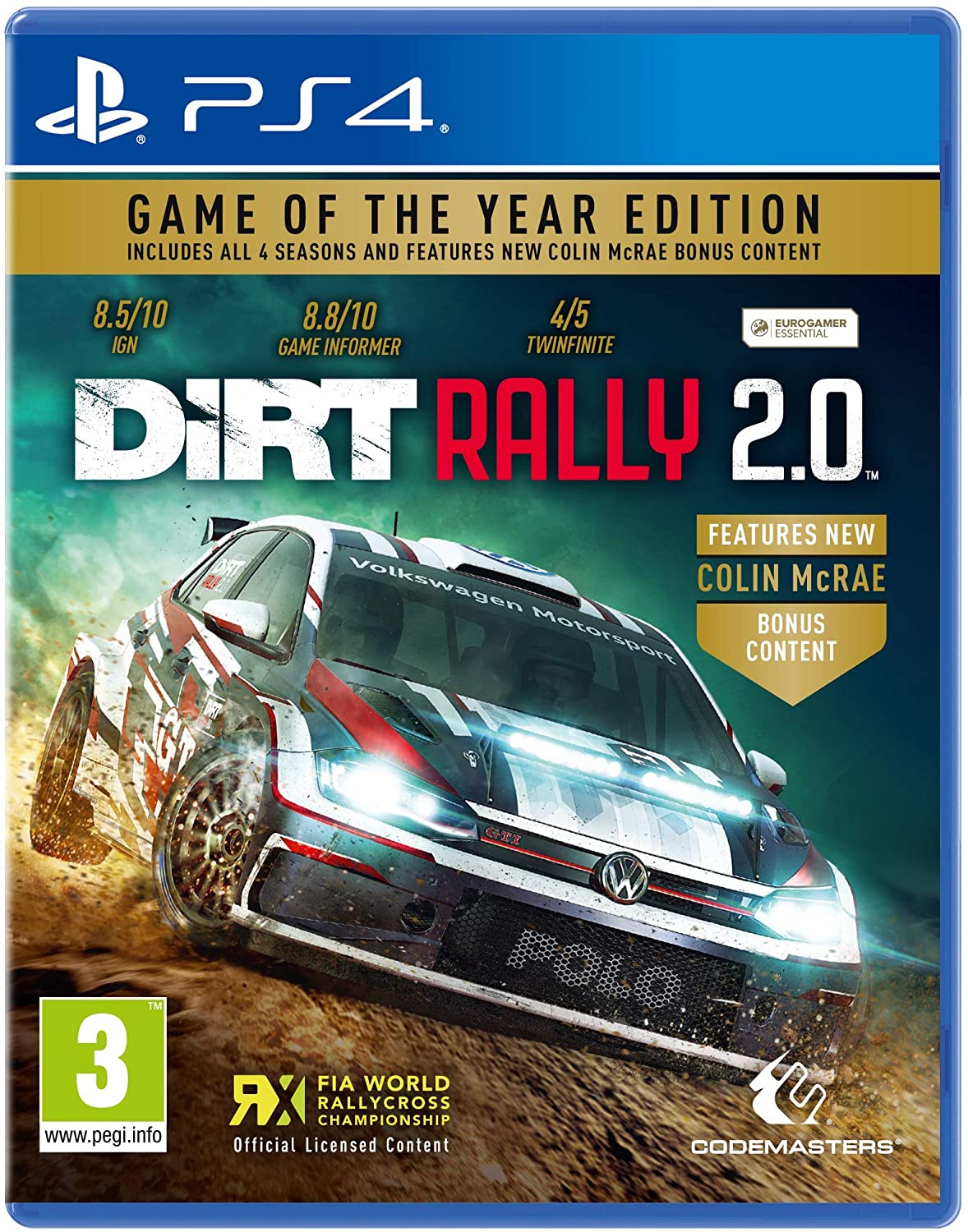 Dirt Rally 2.0 - Game of the Year Edition [PS4]