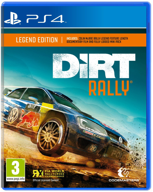 Dirt Rally - Legend Edition (Б/У) [PS4]