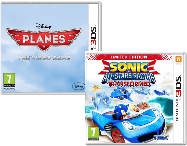Disney's Planes + Sonic & All-Star Racing Transformed - Limited Edition [3DS]