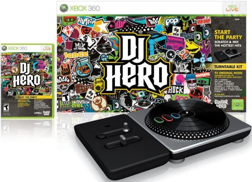 DJ Hero Turntable Bundle (игра + контроллер) [Xbox 360]