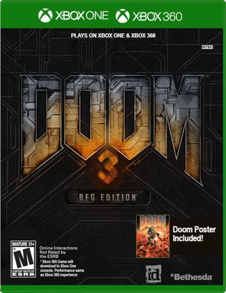 Doom 3 BFG Edition (US) (Б/У) [Xbox One & Xbox 360]