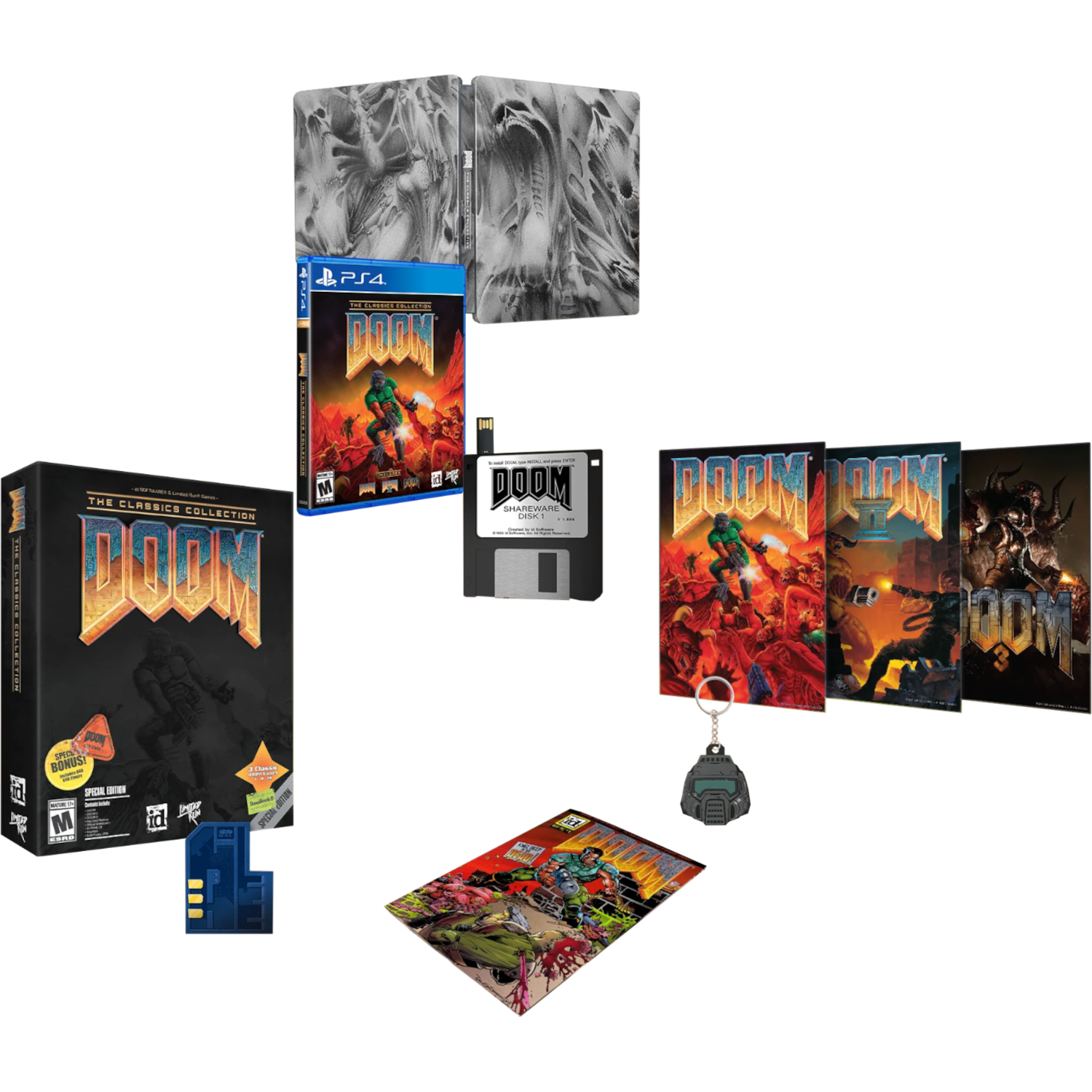 DOOM: The Classics Collection - Special Edition (Limited Run #395) [PS4]