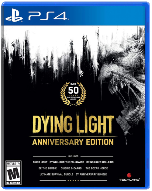 Dying Light - Anniversary Edition (US) (Б/У) [PS4]