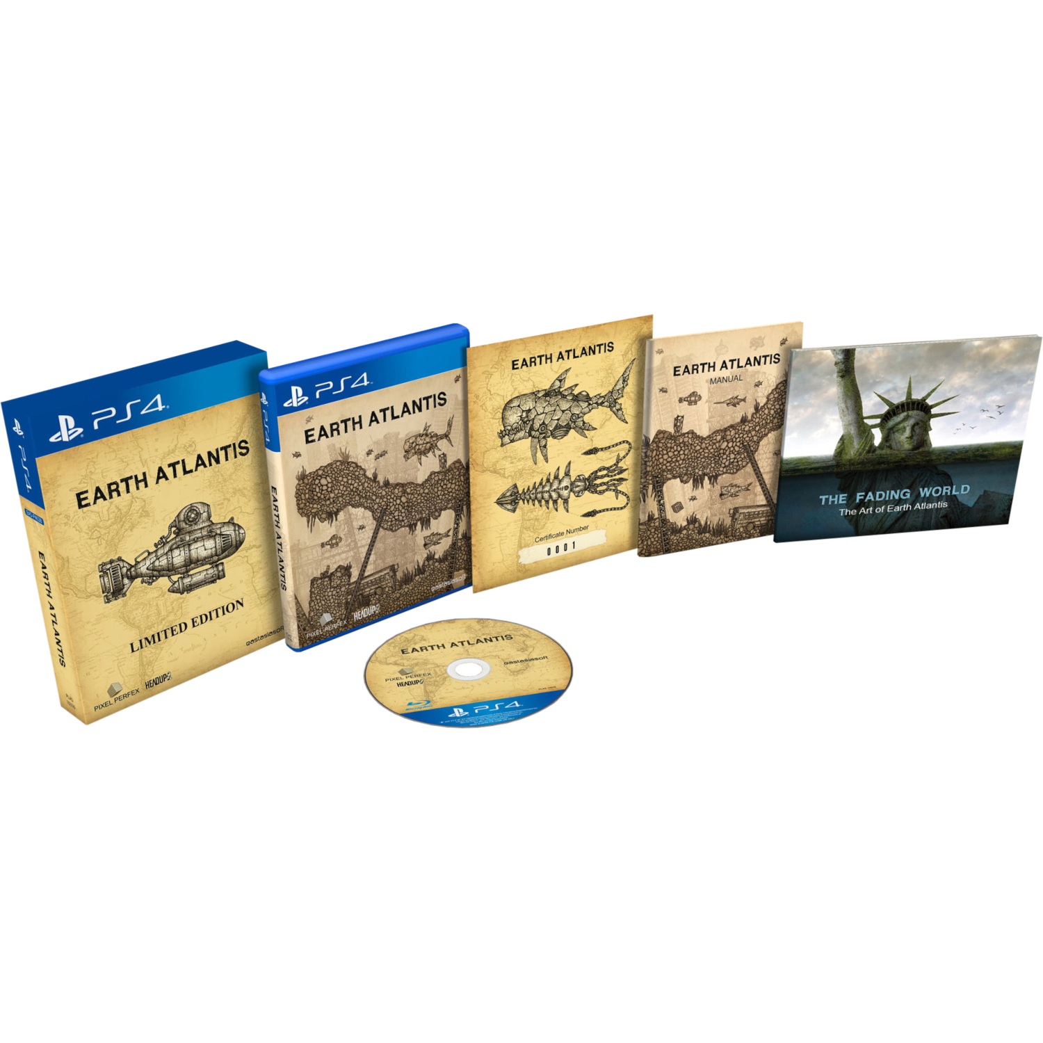 Earth Atlantis - Limited Edition (ASIA) [PS4]