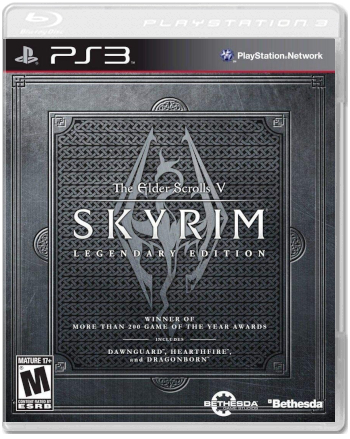 Elder Scrolls V: Skyrim (US) (Б/У) (без обложки) [PS3]