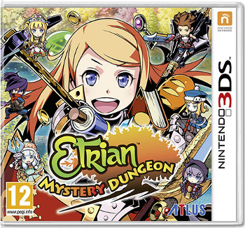 Etrian Mystery Dungeon (Б/У) (без коробки) [3DS]
