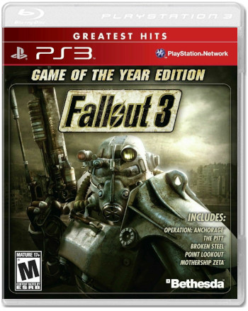 Fallout 3: Game of the Year Edition [Greatest Hits] (US) (Б/У) [PS3]