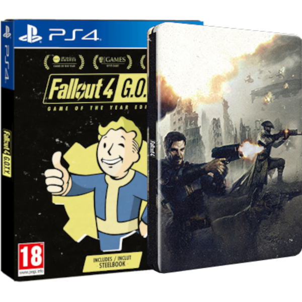 Fallout 4 G.O.T.Y. - 25th Anniversary Steelbook Edition (англ. версия) [PS4]