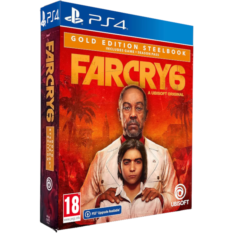 Far Cry 6 - Gold Edition Steelbook (англ. версия) [PS4]