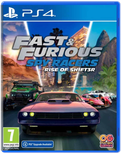 Fast & Furious: Spy Racers Rise of SH1FT3R (Б/У) [PS4]