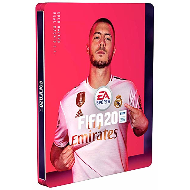 FIFA 20 Steelbook Case - Standart Edition (БЕЗ ИГРЫ, небольшие потертости)