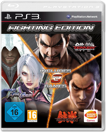 Fighting Edition (Tekken 6+Soul Calibur 5+Tekken Tag Tournament 2) (Б/У) [PS3]