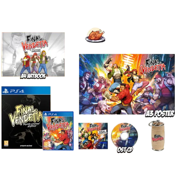 Final Vendetta - Super Limited Edition (Б/У) (без колоды карт) [PS4]