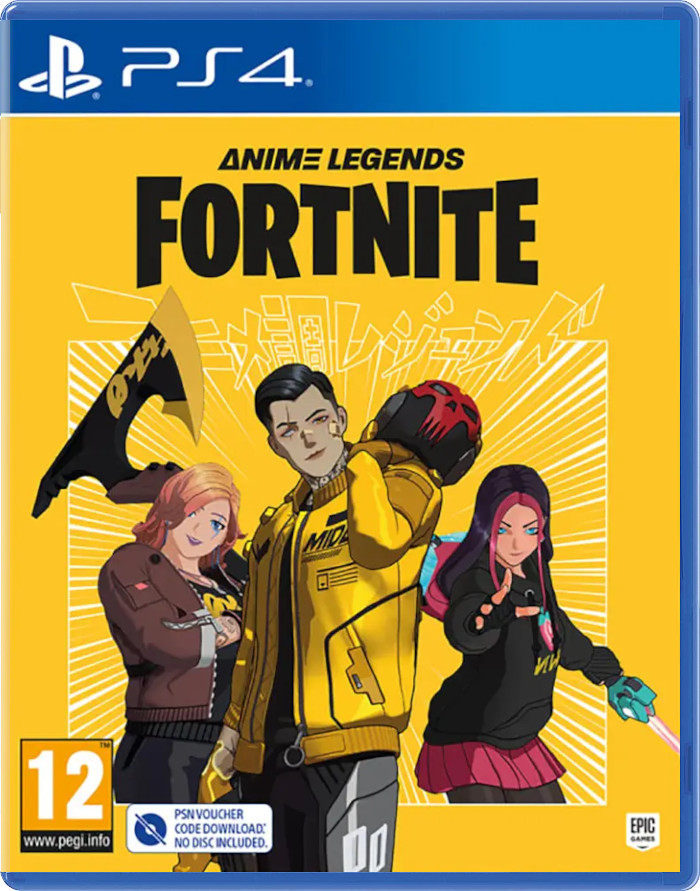 Fortnite: Anime Legends Pack (код загрузки) [PS4]
