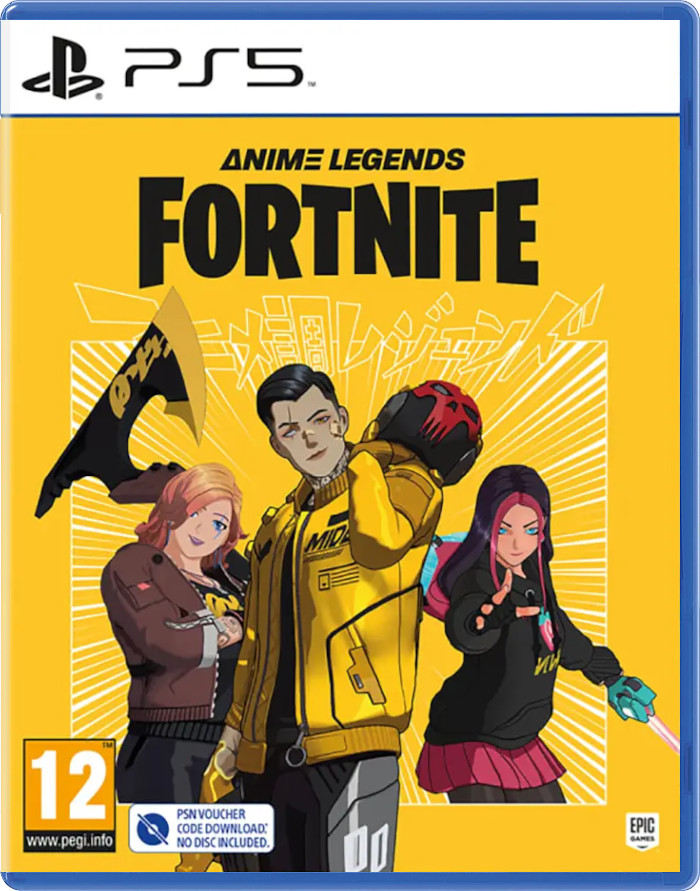 Fortnite: Anime Legends Pack (код загрузки) [PS5]