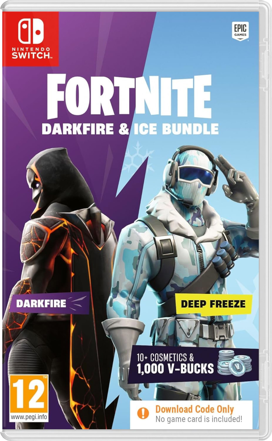Fortnite - Darkfire & Ice Bundle (код загрузки) [NSwitch]