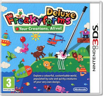Freaky Forms Deluxe Your Creations, Alive! [3DS]