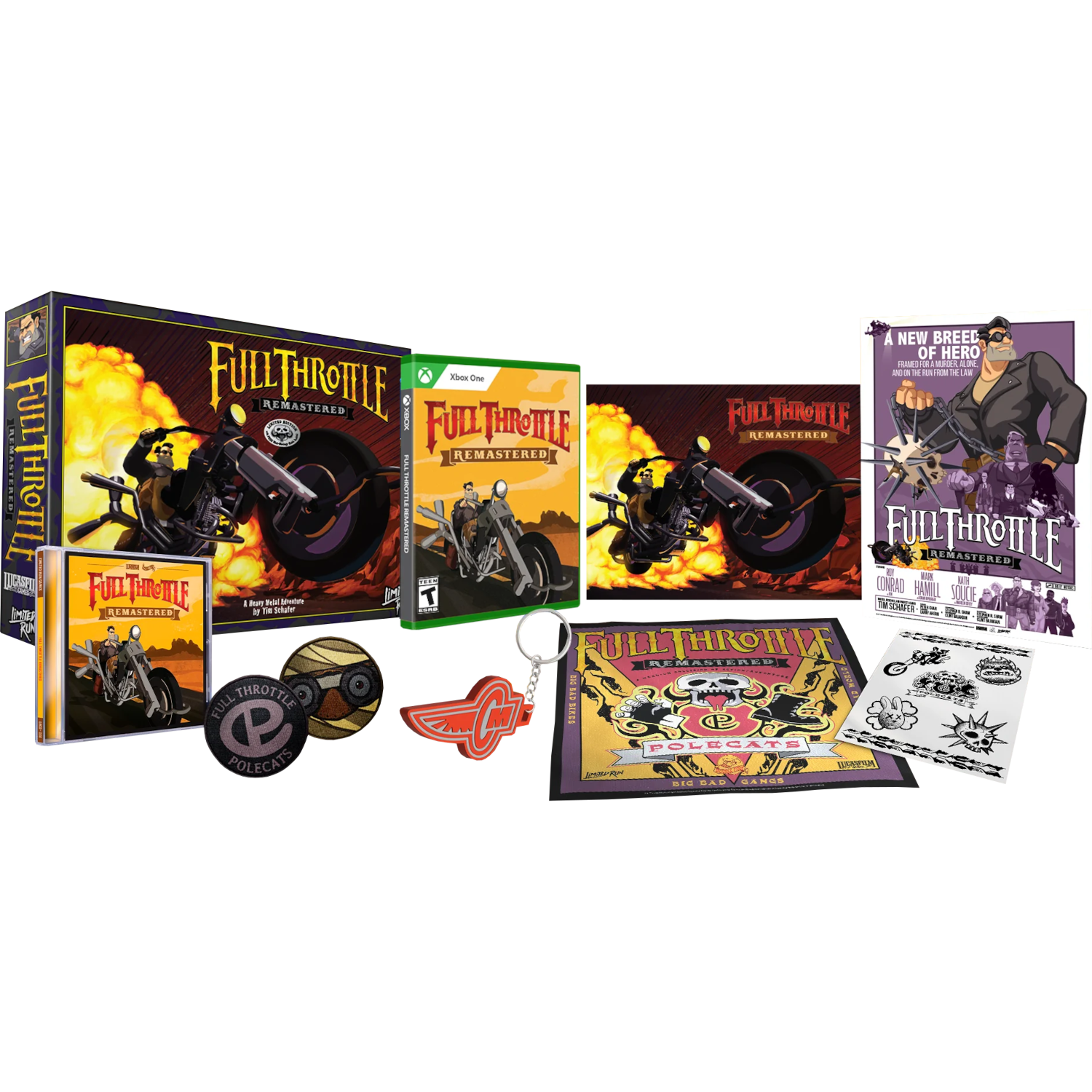 Full Throttle - Remastered - Collector's Edition (Limited Run #004) [Xbox One]