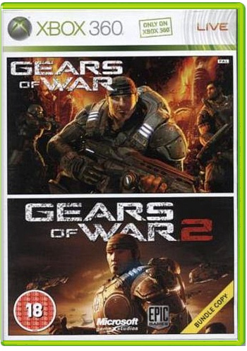 Gears of War 1 and 2 Double Pack (Б/У) [Xbox 360]