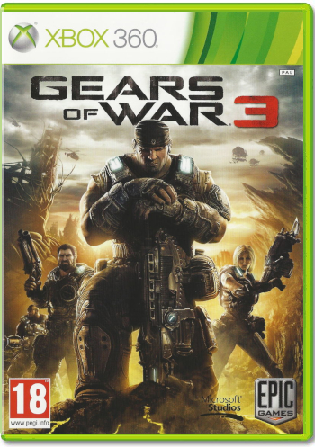 Gears of War 3 [Bundle Copy] (Б/У) [Xbox 360]