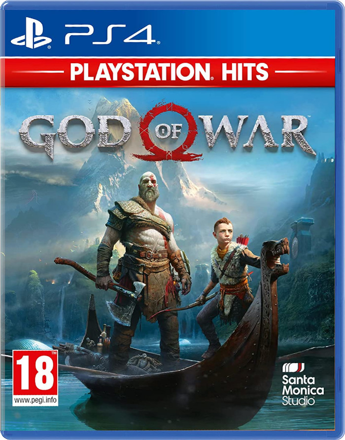God of War (2018) [Playstation Hits] (англ. версия) (Б/У) [PS4]