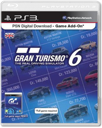 Gran Turismo 6 - Карта оплаты 500 руб. (игровая валюта)