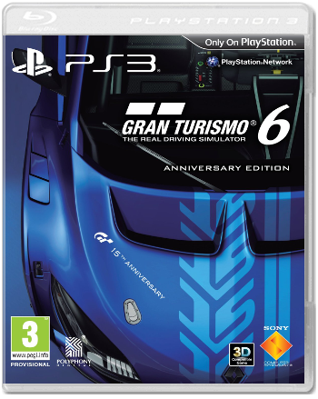 Gran Turismo 6 Anniversary Edition (англ.) [PS3]