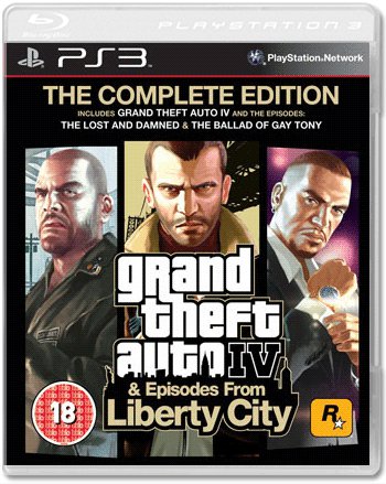 Grand Theft Auto IV Complete Edition (Б/У) (не оригинальная упаковка) [PS3]