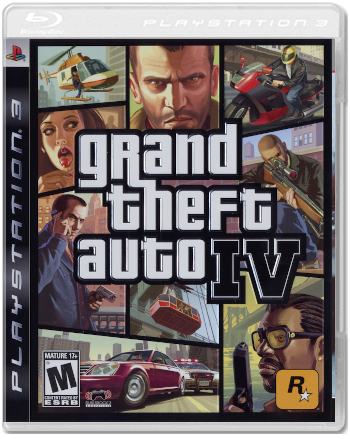 Grand Theft Auto IV (US) (Б/У) [PS3]