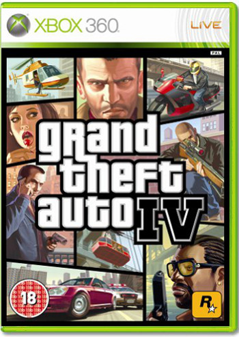 Grand Theft Auto IV (Б/У) [Xbox 360]