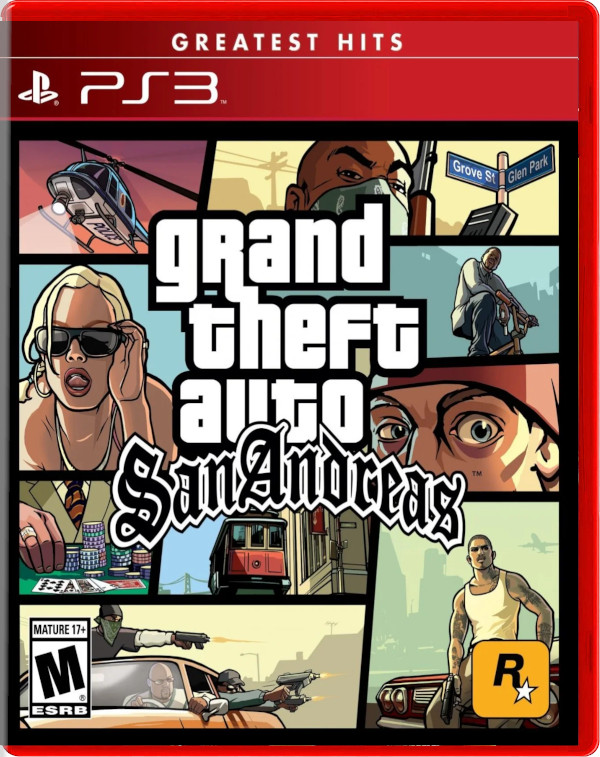 Grand Theft Auto: San Andreas (US) (Б/У) [PS3]