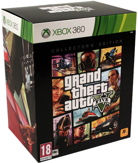 Grand Theft Auto V (GTA 5) - Collector's Edition (Б/У) [Xbox 360]