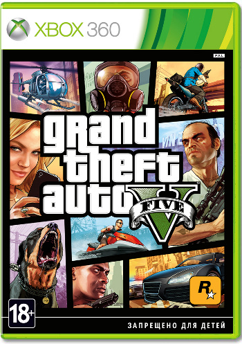 Grand Theft Auto V (GTA 5) (Б/У) [Xbox 360]