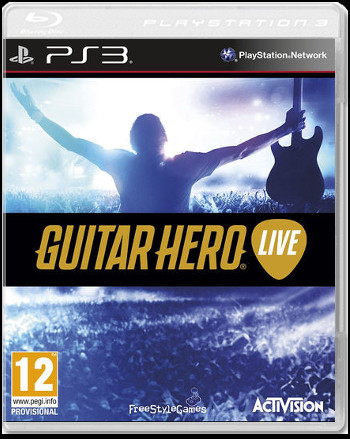 Guitar Hero Live (только игра) (Б/У) [PS3]