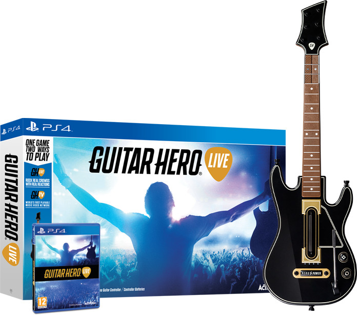Guitar Hero Live + Гитара [PS4]
