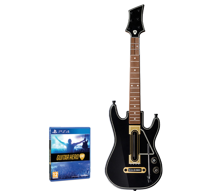 Guitar Hero Live (US) + Гитара (Б/У) [PS4]