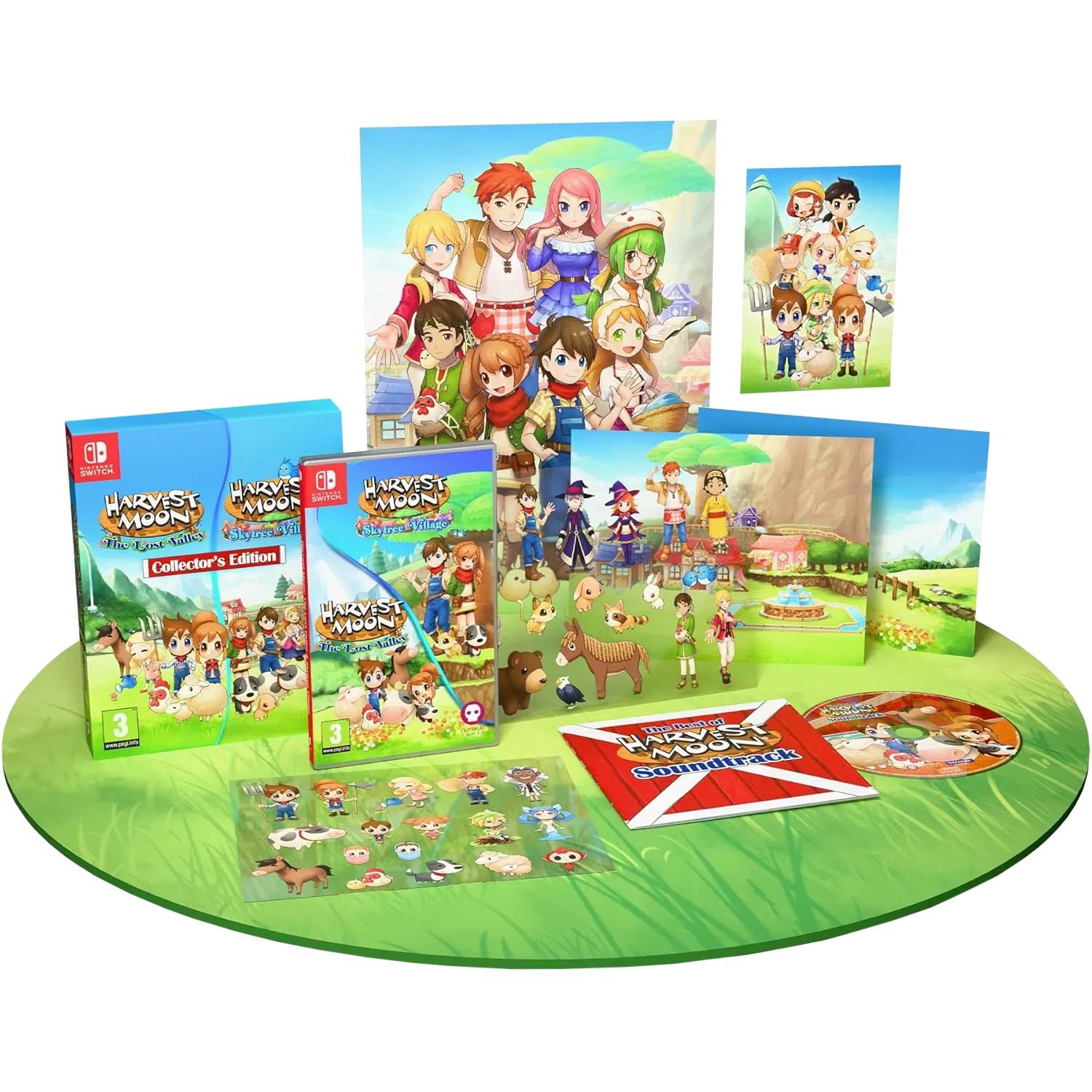 Harvest Moon: The Lost Valley & Harvest Moon: Skytree Village - Collector's Edition [NSwitch]