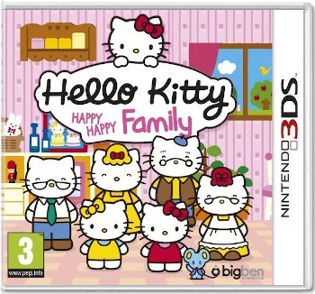 Hello Kitty: Happy Happy Family (Б/У) [3DS]