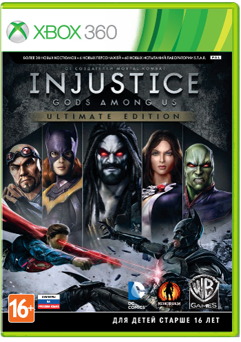 Injustice: Gods Among Us - Ultimate Edition (Б/У) [Xbox 360]